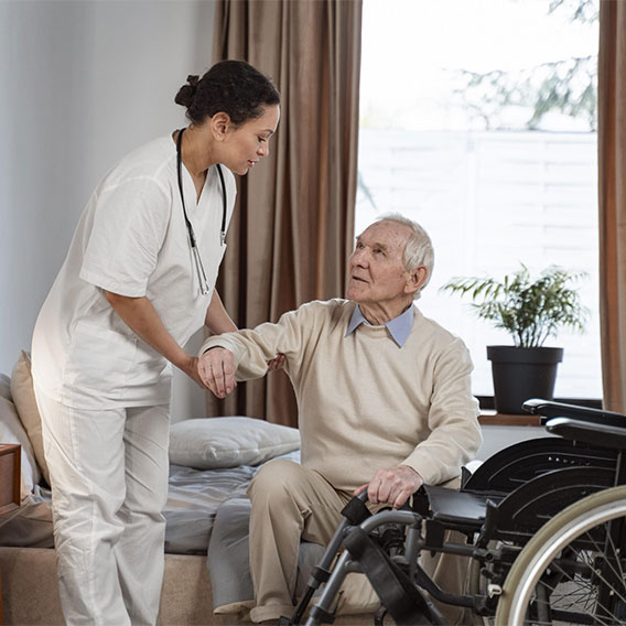 Professional Nursing Care at Home in Sector 68 in Gurgaon Dlehi NCR